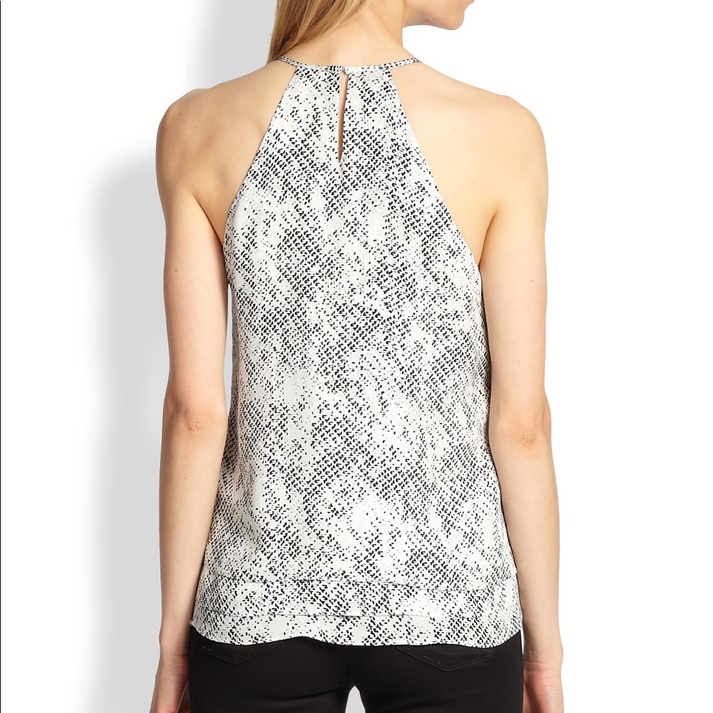 Parker Sheila Printed Silk Top